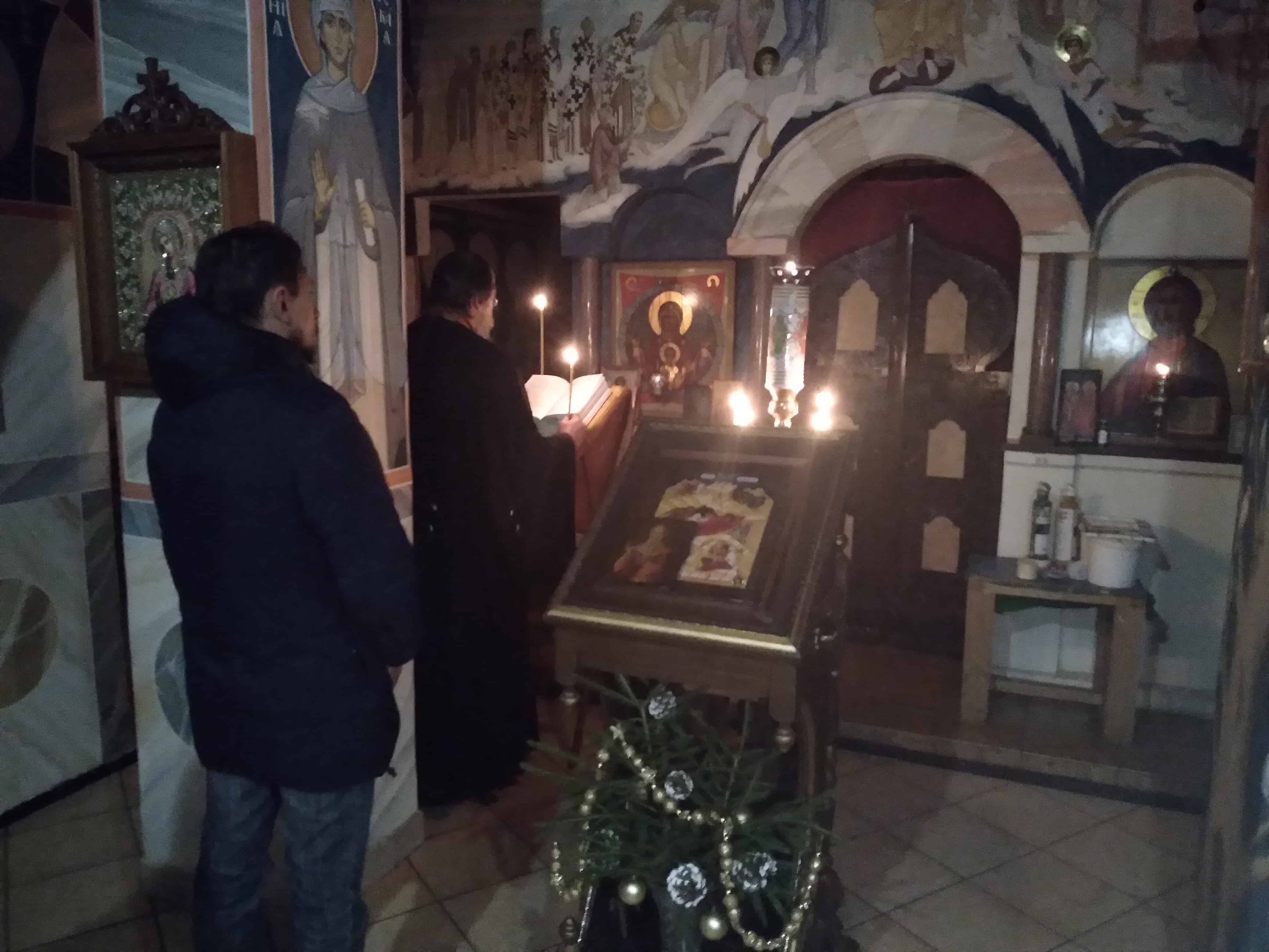 Малое повечерие в Савватьево